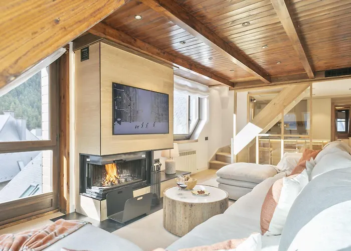 아파트 Luderna - Triplex Val De Ruda C305 Naut Aran